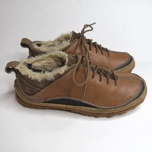 Merrell Orleans Leather Faux Fur Lined Low Top Shoes Size 7 Womens‎